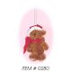 Christmas Bear Ornament, 0280