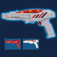 Sell ELECTRONIC 8-SOUND SPACE FIGHTER GUN WITH HOLSTER