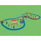 BATTERY OPERATED MY PRESCHOOL TRAIN SET WITH CAROUSEL, 8204