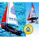 SCALE 1:25 FULL FUNCTION RADIO CONTROL SAILING BOAT WITH MOTOR
