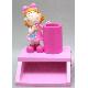 Polyresin Pen Holder, AY98486-A