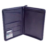 A4 Zip Around Folder with Calculator