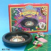 8 IN 1 GAME OF FORTUNE WITH ROULETTE AND MAGNETIC AND CHESS SET
