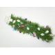 4 inchesX2MX3PLY MULTI HOLOGRAM BULBS MT GREEN TINSEL, THR2329MGLS-2M