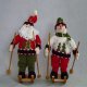 SANTA & SNOWMAN ARE PLAYING SNOW BROAD