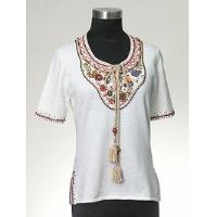 Ethno embroidery pullover