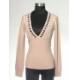 Deep V neck pullover