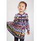 Colorful Stripe Dress, E-K-24