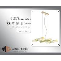 G9 - Chantey - 6 Lite Suspension