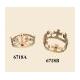 Kings & Queen Crowns, 6718A 9718B