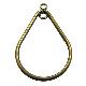 DROP IRON PENDANT W/LOOP