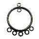 ROUND IRON PENDANT W/5 LOOPS