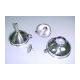 Stainless steel funnels with filter