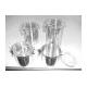 Stainless steel air-tight canisters