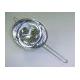Stainless steel colander with long wire handle