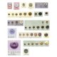 4 & 2 Holes Alloy Button