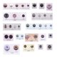 4 & 2 Holes Alloy Button