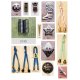 Cord Lock & Tip, Toggle - Metal, 1002, A1004, 5241, 5006, 193BF, 3130, 194, 4237, 3116, 1004, 193BE, A27, 193BC, 193BA, 193A