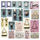 Suspender Adjuster, Suspender Clips, Snap Clips
