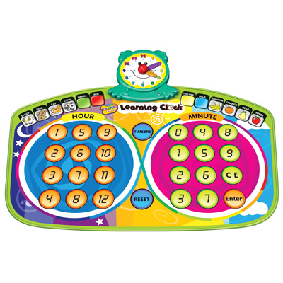 Learning Clock Playmat