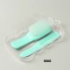 Transparent Brush & Comb w/ Case
