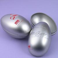 Egg Shaped Tin Box