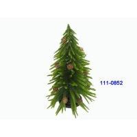 16 inches NORFOLK PINE TREE X 256 LVS W/5 inches ROUND PLASTIC STAND