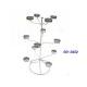 W12 inches X H17 inches METAL CANDLE STAND, 001-3452