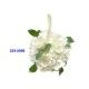 8 inches ROSE & HYDRANGEA BALL W/ GLITTER