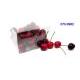 25MM CHERRY X 48 PCS/PVC BOX