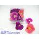 SCENTED M.P. ORCHID FLOWER HEADS (14 PCS) IN PVC BOX W/RIBBON