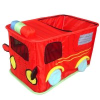 Easy Fold Fire Engine Toy Box