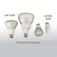 Compact Fluorescent LampsPAR TypeGLOBL TypeCandle Type