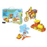 2 IN 1 Wind Powered Bicycle & Train set