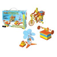 2 IN 1 Wind Powered Bicycle & Cable Car Set