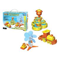 2 IN 1 Wind Powered Train & Fountain Set