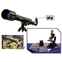 Deluxe Microscope and Telescope Set
