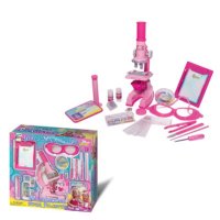 62pcs 100/450/900x Girls' Microscope