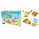 3 IN 1 Wind Powered Train, Cable Car & Plane Set, 28438