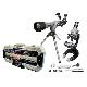 HD New Generation Microscope and Telescope set in Carrying Case (White), 92031