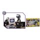 84pcs 100-200/300-600/600-1200x Zoom Power Deluxe Microscope Set with Metal Die Cast Body in Carrying Case
