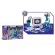 84pcs 100-200/300-600/600-1200x Zoom Power Deluxe Microscope Set with Metal Die Cast Body in Carrying Case