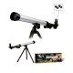 25/50 Power 40mm Astronomical Telescope with Diagonal Mirror and Tripod, 2001