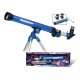 25/50 Power 40mm Astronomical Terrestrial Telescope with Aluminium Tripod