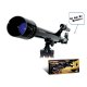 125 Power 50mm Astronomical Terrestrial Telescope with Aluminium Tripod