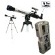 525 Power 60mm Astronomical Terrestrial Telescope in Case