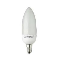 Pear-shaped Energy-saving Lamp With Color Temperature Of 2, 700k Or 6400k