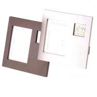Photo Frame LCD Clock w/Calendar & Temperature