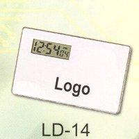Credit Card Size LCD Alarm Clock