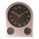 Wall Clock w/Thermometer & Hygrometer